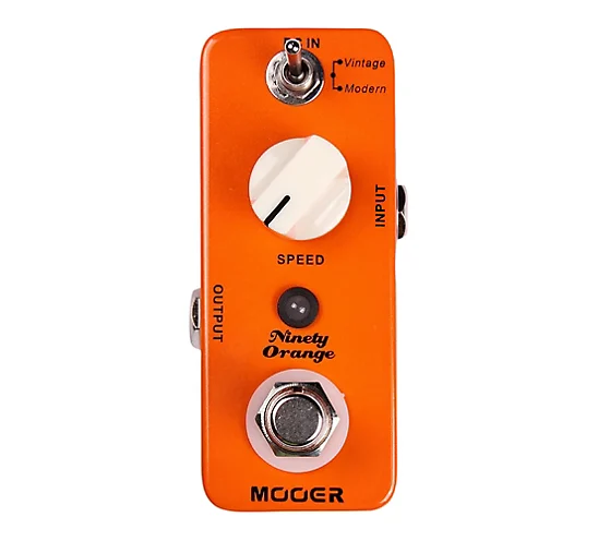 Mooer MPH1 Ninety Orange Phaser Guitar Effect Pedal Full Analog Circuit Vintage/Modern Modes True Bypass