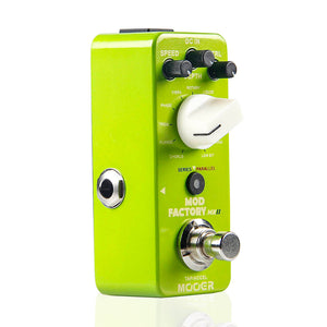 New MOOER The Mod Factory - 11 Classic Mini Modulation Guitar Effects Pedal