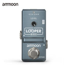 Load image into Gallery viewer, ammoon AP-09 Nano Series Looper Effect Pedal - gray