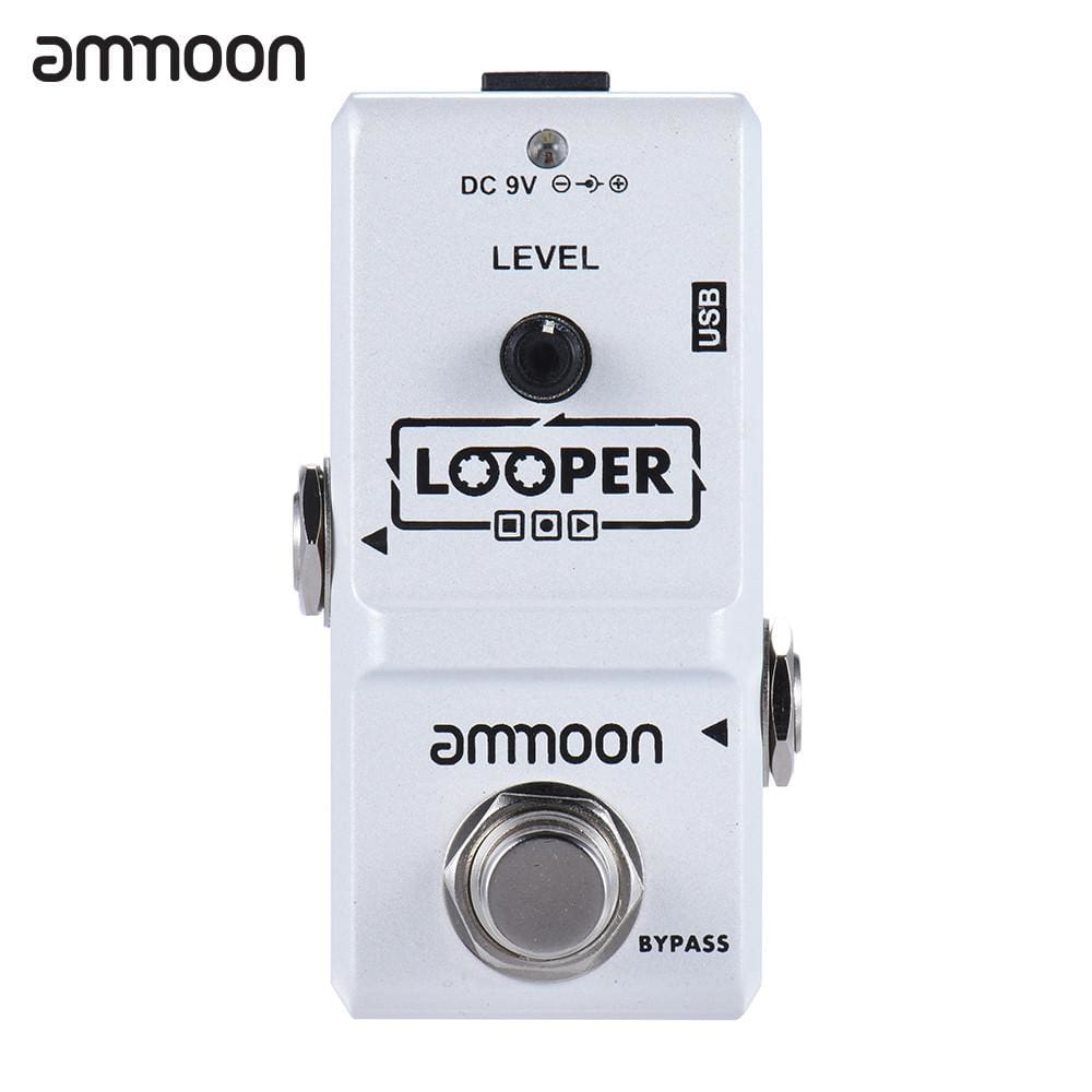 ammoon AP-09 Nano Series Looper Effect Pedal - white
