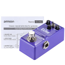 Load image into Gallery viewer, ammoon Nano Series Mini Echo Guitar Effect Pedal