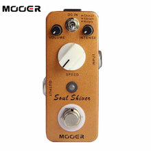 Load image into Gallery viewer, New MOOER Soul Shiver Mini Chorus, Vibrato, Rotary Multi Modulation Guitar Effect Pedal