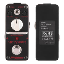 Load image into Gallery viewer, Aroma AHOR-3 HOLY WAR Mini Classic Metal Distortion Effect Pedal True Bypass