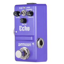 Load image into Gallery viewer, ammoon Nano Series Mini Echo Guitar Effect Pedal
