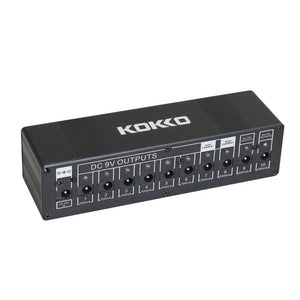 KOKKO 10 Isolated Output DC 9V 12V 18V Guitar Pedal Effect Power Supply Adapter