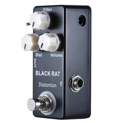 New Mosky Black Rat Mini Distortion Guitar Effect Pedal